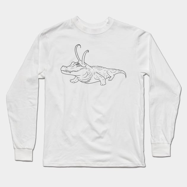 Alligator Loki/ Croki Long Sleeve T-Shirt by Keniixx